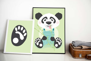Bildepakke: 1 stk pandabilde + 1 stk potebilde*
