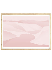 Sogndal sett frå Storehogen, dusty pink