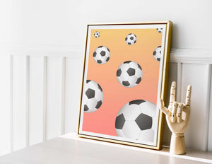 Fotball, fersken-farge